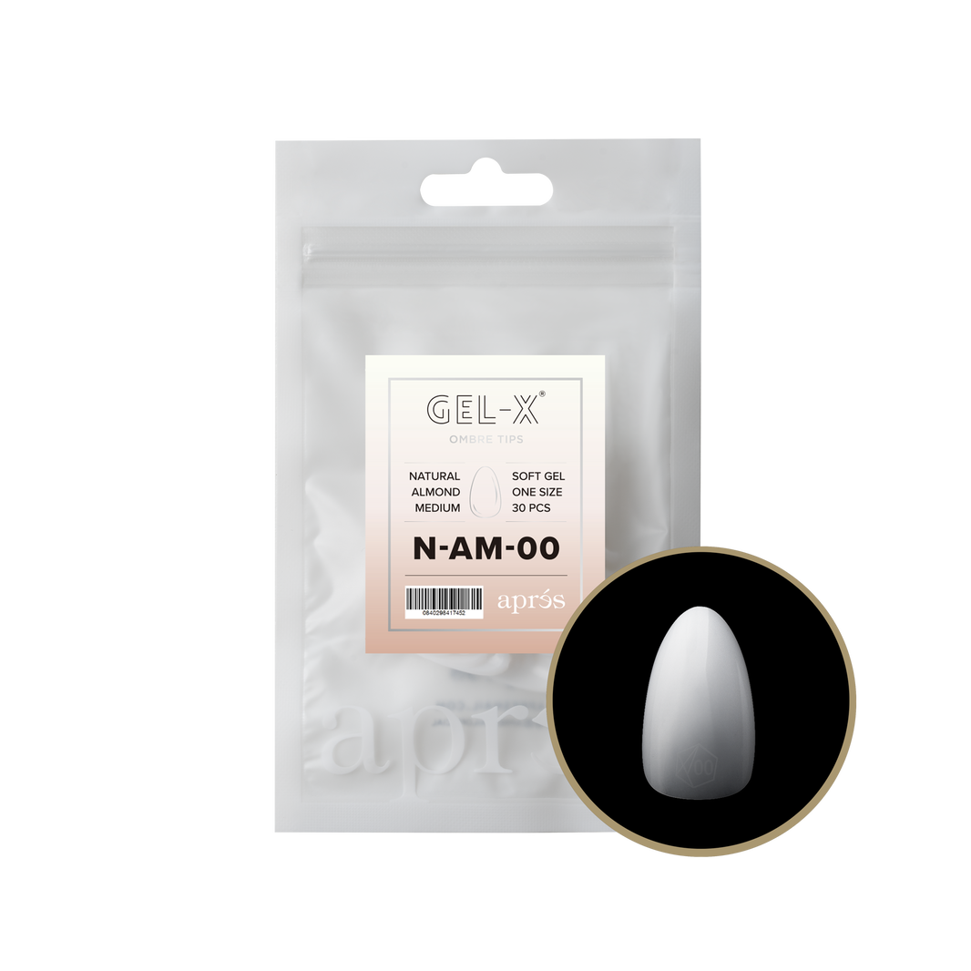 Ombré Gel-X® Natural Almond Medium Refill Bag
