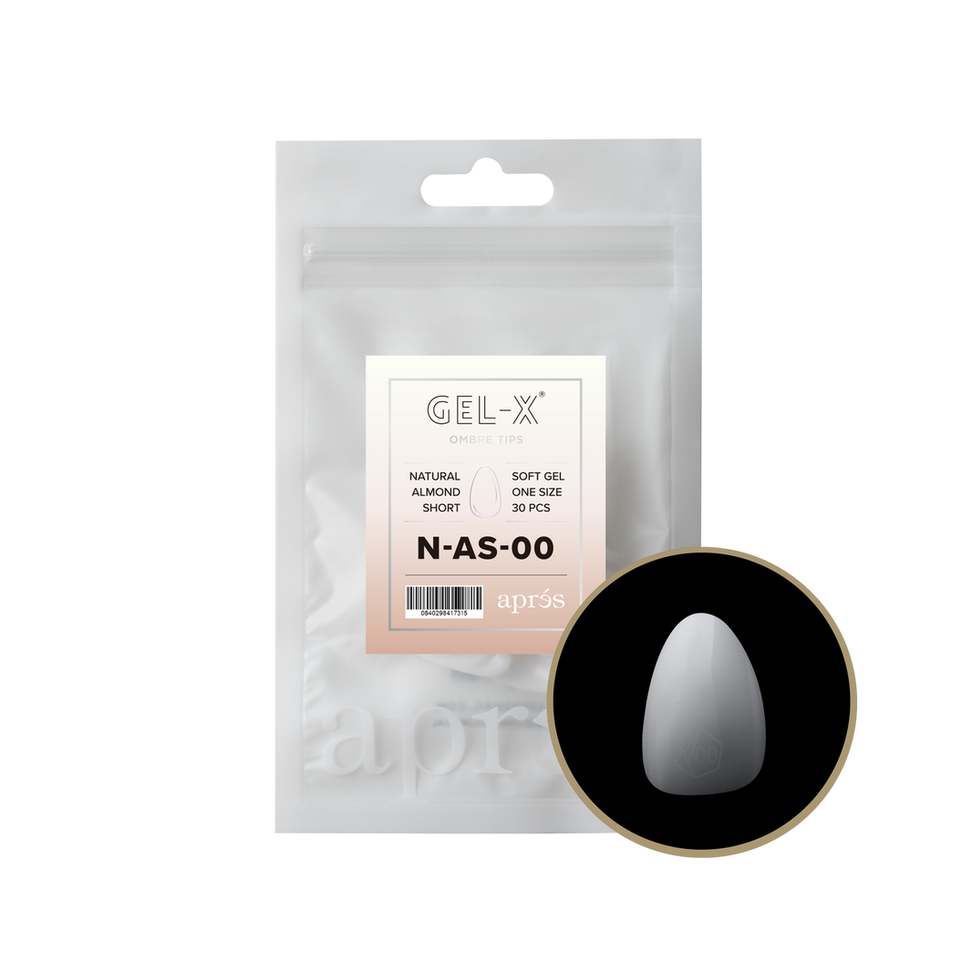 Ombré Gel-X® Natural Almond Short Refill Bag