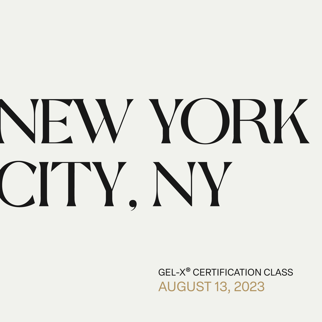 Aprés Presents: Gel-X® Certification Course - New York City, New York