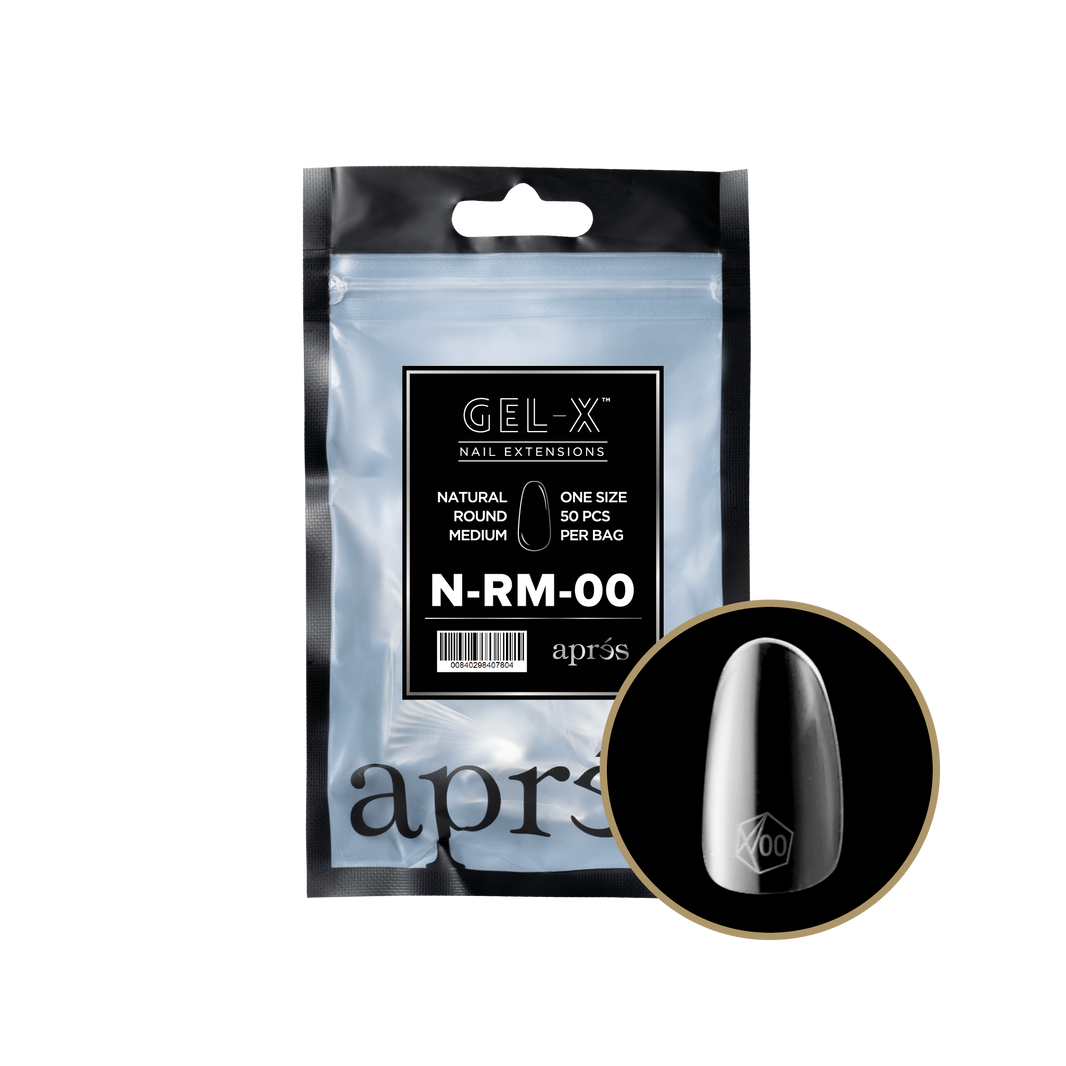 Gel-X® Natural Round Medium Refill Bag