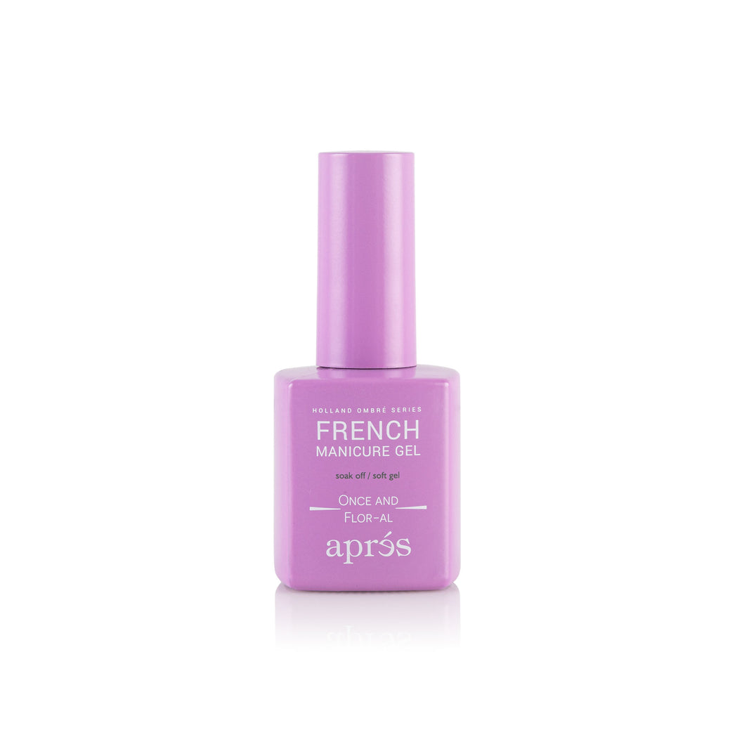 French Manicure Gel Ombre - Once and Flor-al
