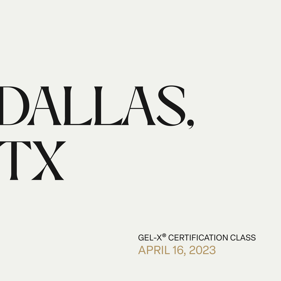 Aprés Presents: Gel-X® Certification Course - Dallas, Texas